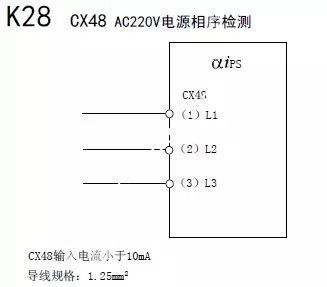 CX48接口的连接及说明