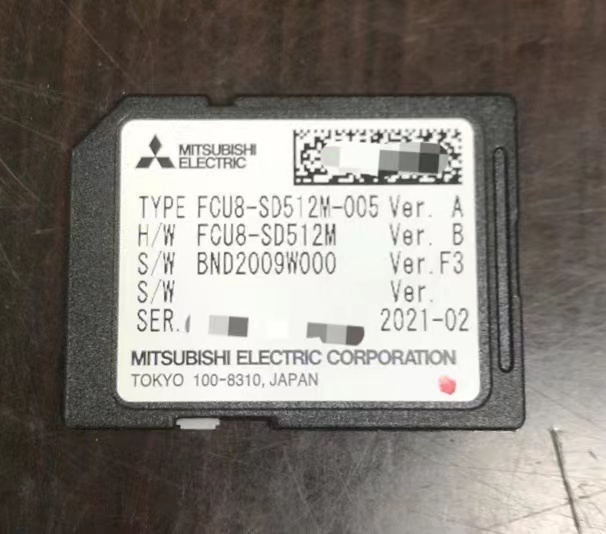 三菱M80-E80数控系统引导SD卡