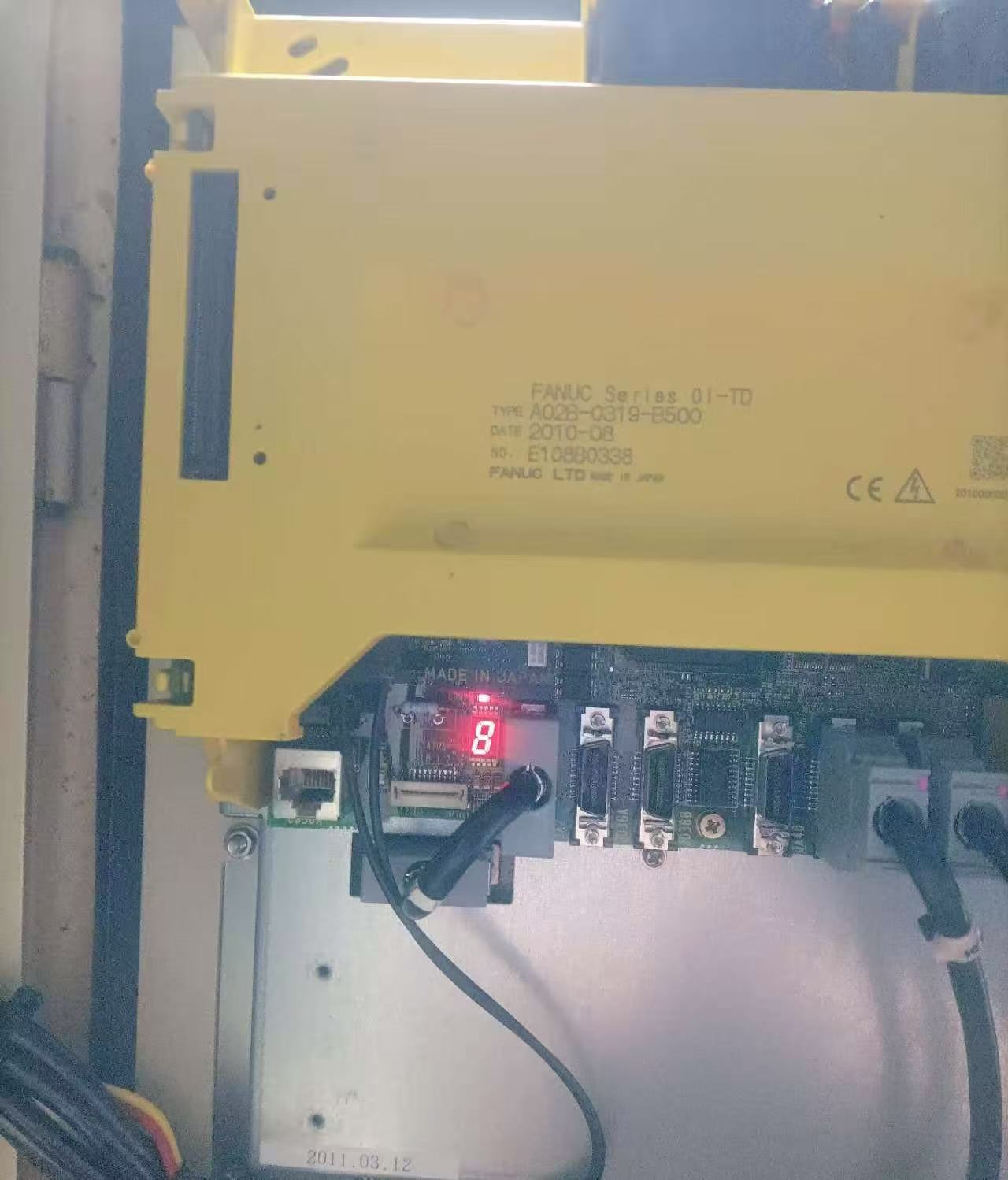 FANUC 0i-TD 不启动黑屏无法开机
